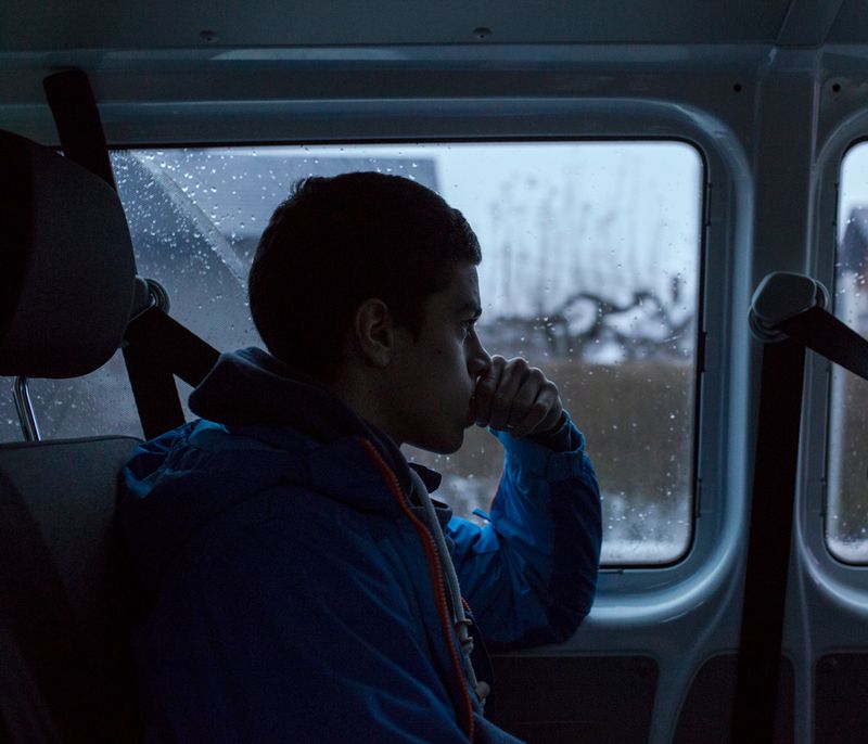 © Vladimir Zivojinovic - Image from the The First Serbian Ski jumper photography project