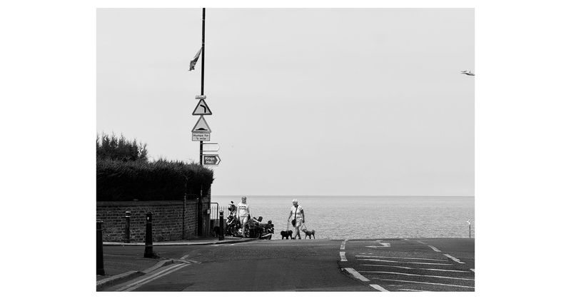 © Asif Shaikh - Title: Towards the WaterProject: The EdgeYear: 2026Medium: Black and White Digital Photography