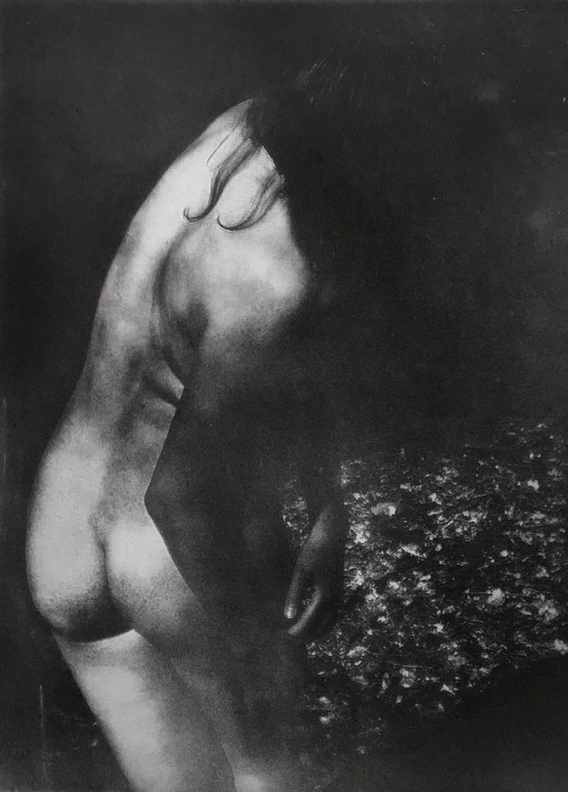 © Ben Mahler - Oilprint on 100% cotton paper. Inked with custom made inks. 14 x 19 cm