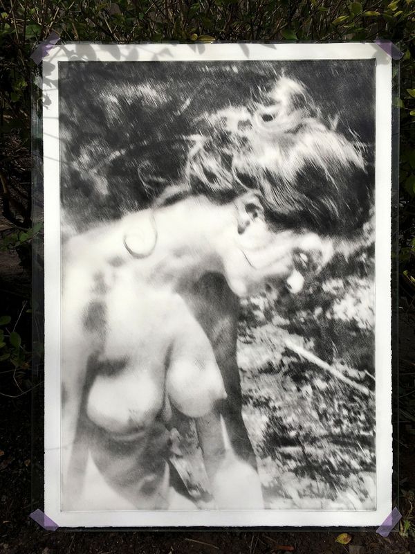 © Ben Mahler - Oilprint on 100% cotton paper. 70x50 cm. Unique print.