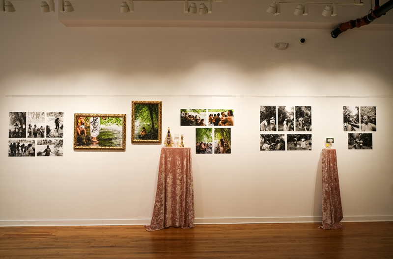 © Sharifa B. & Jenee Williams - Mirrored Reflections Exhibition, Rebirth & Muva, 2025. By Sharifa B. and Jenee Williams.