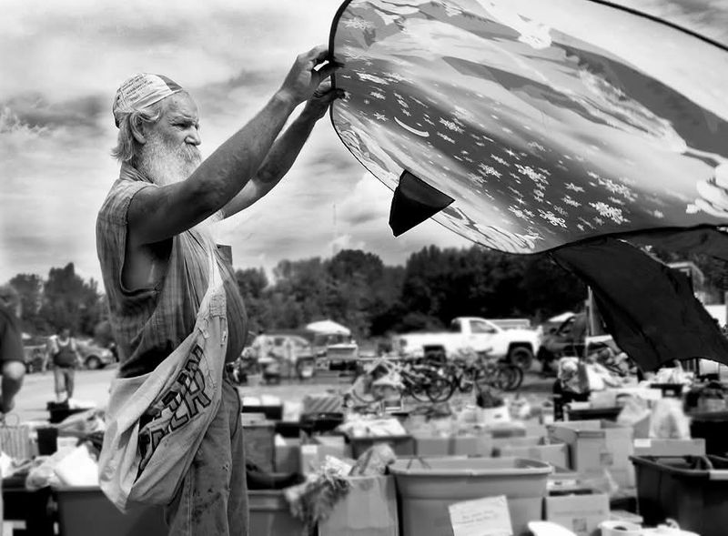 © Tony Nicholas - Image from the People and place: views of Four Seasons flea market photography project