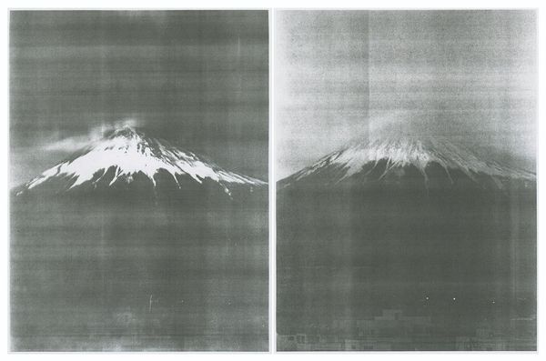 Takashi Homma, from the series Thirty-Six Views of Mount Fuji, 2023/2024. Photocopy by Aaron Stern, Takashi Homma