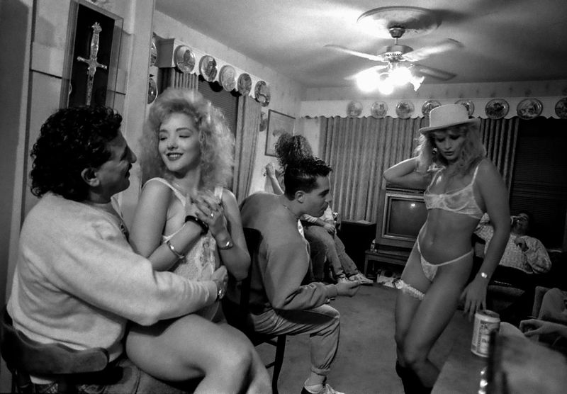 © MK Rynne - Image from the Stripped & Crowned Through the Looking-Glass World of Exotic Dancers photography project