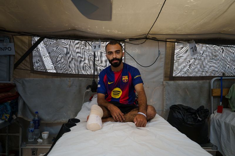 © Maxime Le Lijour - Image from the Gaza's amputees still wait for artificial limbs photography project
