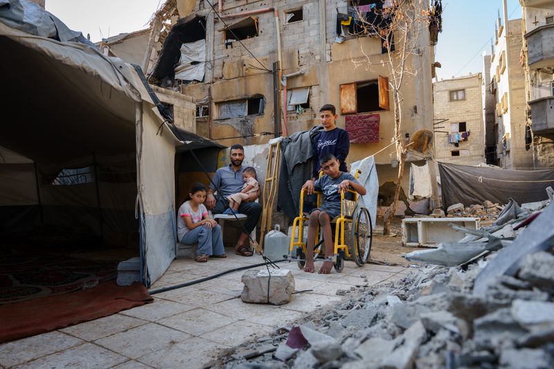 © Maxime Le Lijour - Image from the Gaza's amputees still wait for artificial limbs photography project