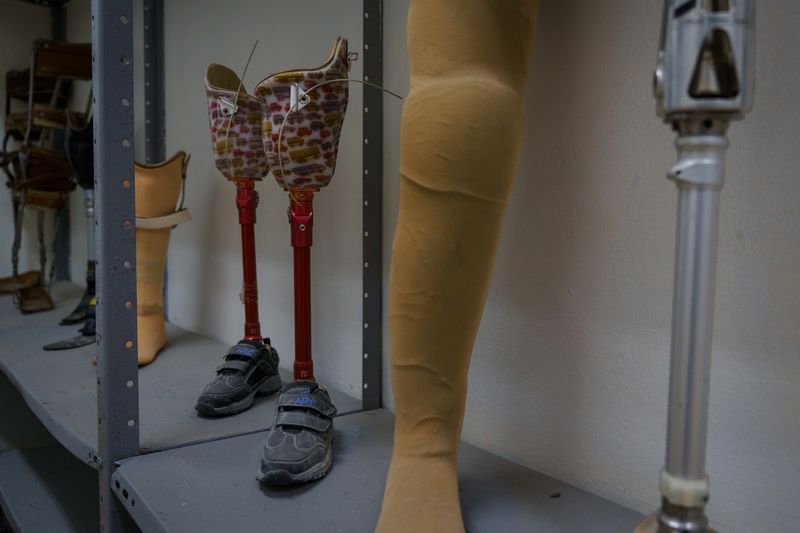 © Maxime Le Lijour - Image from the Gaza's amputees still wait for artificial limbs photography project
