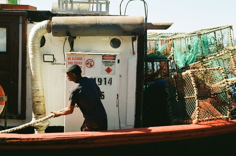 © Celeste Jacobs - A sailor repairs the boat, 2026