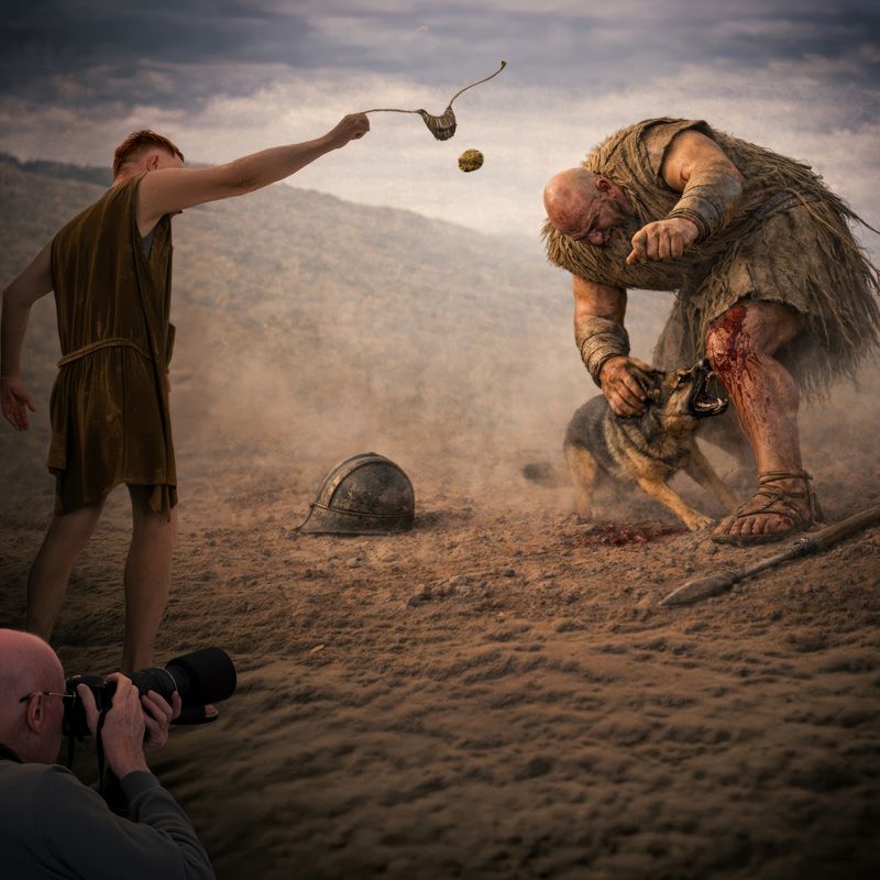 © Dov Fuchs - Goliath's Last Battle