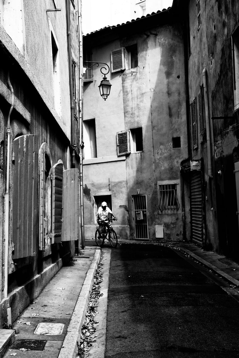 © Ken Dreyfack - Cycliste (Aix-en-Provence)