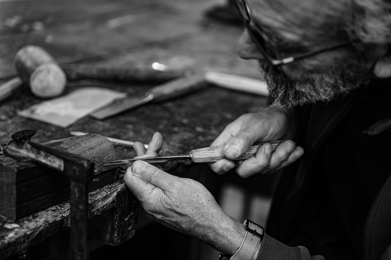 © Luca Mazzara - Experience guides the hand.