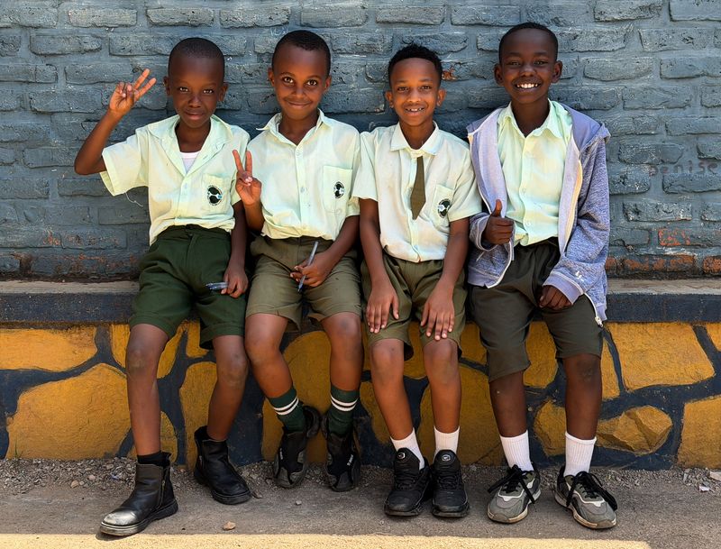 © Zahra Farajasri - Gisimba Centre — Kigali, Rwanda, 2026 -  Schoolchildren at the Gisimba Centre in Kigali.