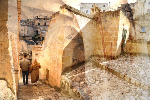 Ph: Elham Mahmoudi, project:  Echoes in Stone, from Myths and Visions 2026, Moyseion Matera, 2026