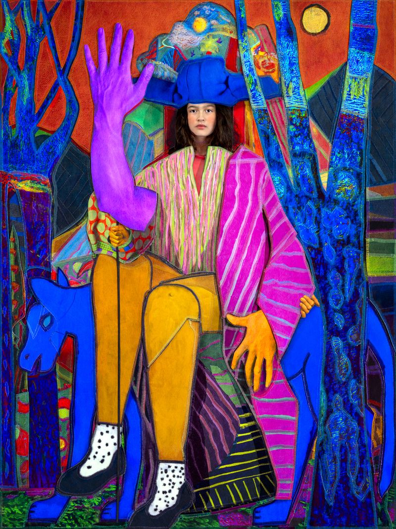 © Cooper & Gorfer - Noe in the Trees, 2024mixed media collage / photographic work