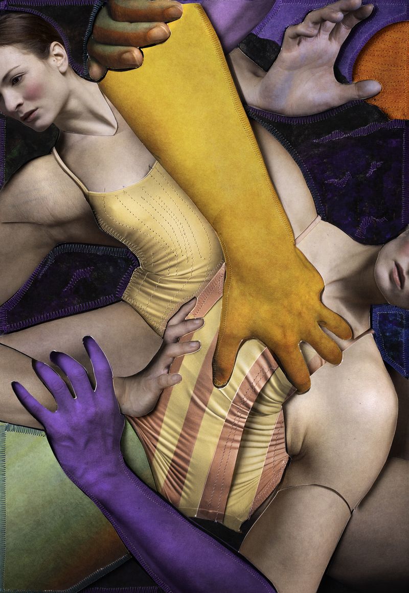 © Cooper & Gorfer - The Yellow Hand, 2024mixed media collage / photographic work