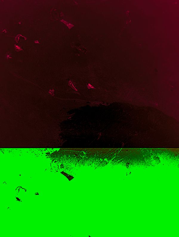 © Knut Friis - In memoriam Mark Rothko Mk. I #3 / Consecrated Burgundy on Caustic Neon