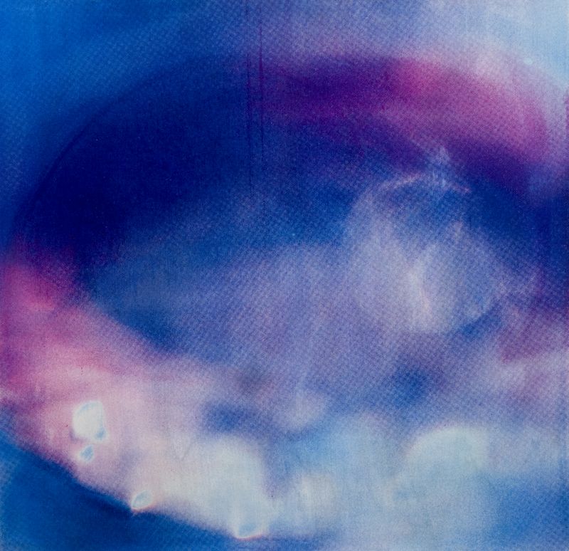 © Alexa Mendizabal - Alexa Mendizabal, 2024, "Cristalinos", Serigraph on paper, shellac, 16" x 16"