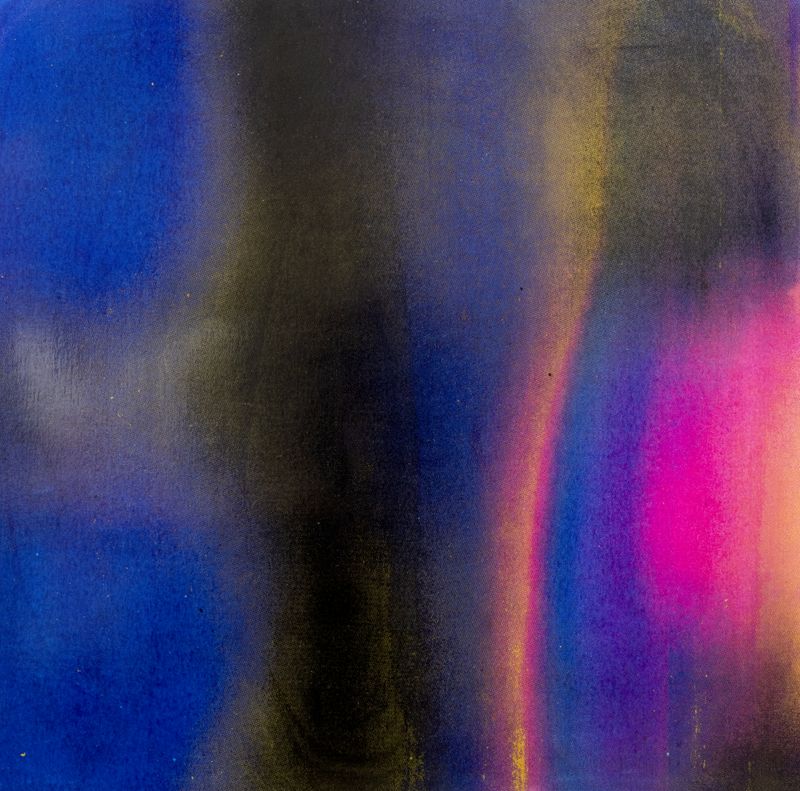 © Alexa Mendizabal - Alexa Mendizabal, 2024, "Goteando Luz", Serigraph on paper, shellac, 16" x 16"