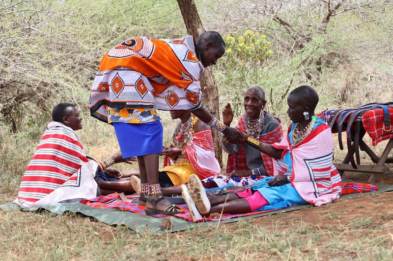 © Victoria Day-Wilson - Image from the Kenyan beading – female tradition supporting communities photography project