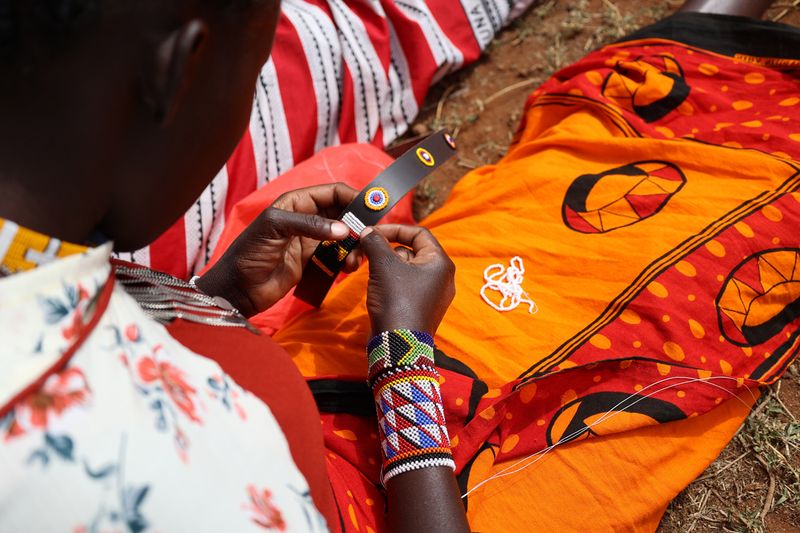 © Victoria Day-Wilson - Image from the Kenyan beading – female tradition supporting communities photography project
