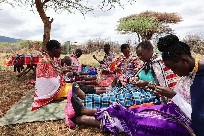 © Victoria Day-Wilson - Image from the Kenyan beading – female tradition supporting communities photography project