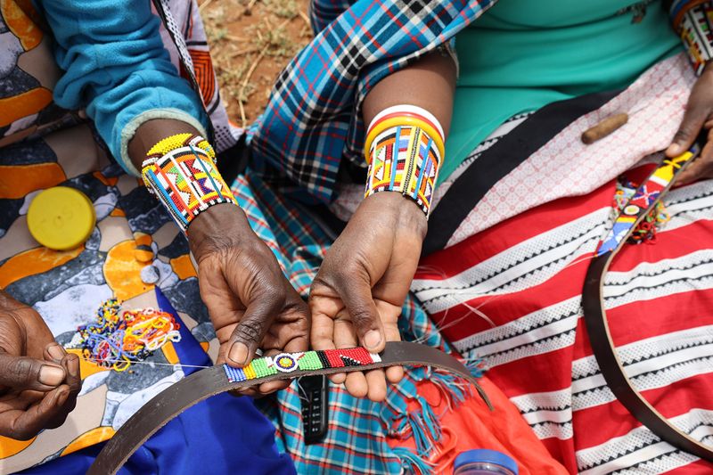 © Victoria Day-Wilson - Image from the Kenyan beading – female tradition supporting communities photography project