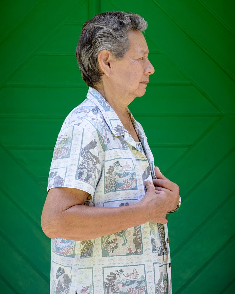 © Shannon Benine - Sister Alicia Damien Lau, St. Philomena Church, Kalawao, 2018, 40 x 32 inches, archival inkjet print