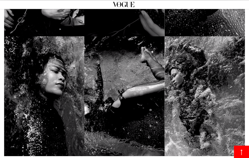 © Sylvia R. Kahl - water images Jacky - the photo in the middle won a price in Austria - best of water - to be viewed in PhotoVogue Vogue Italy