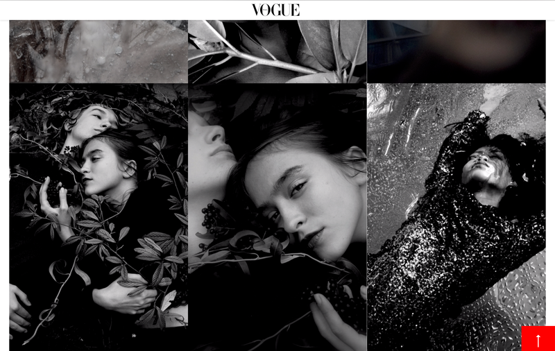 © Sylvia R. Kahl - Casper and Emilia Vogue Italy Best of - Casper and Emilia water - Jacky in the water Vogue Italy PhotoVogue