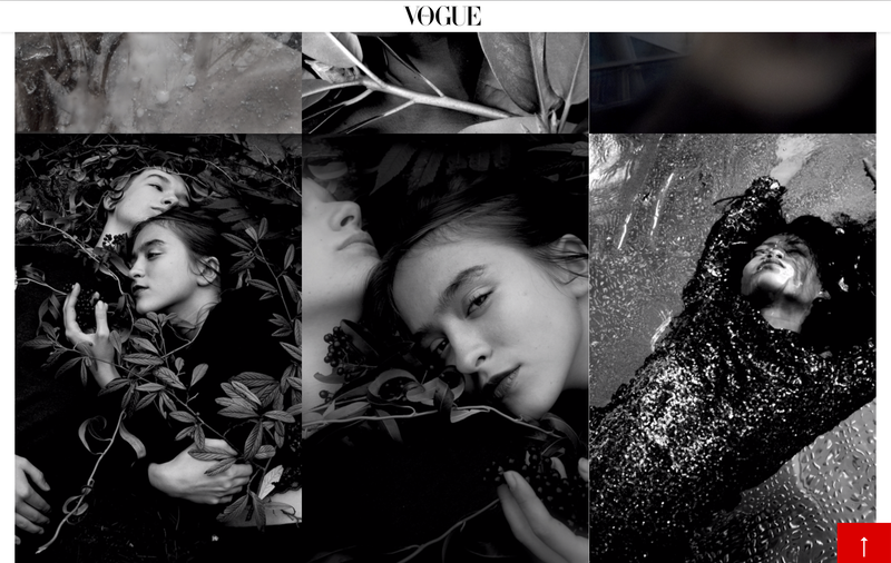 © Sylvia R. Kahl - Casper and Emilia Vogue Italy Best of - Casper and Emilia water - Jacky in the water Vogue Italy PhotoVogue
