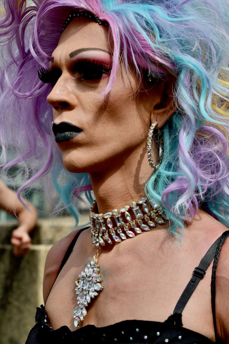 © Sylvia R. Kahl - the portrait was taken at the love parade in Vienna 2019 - Sylvia R. Kahl