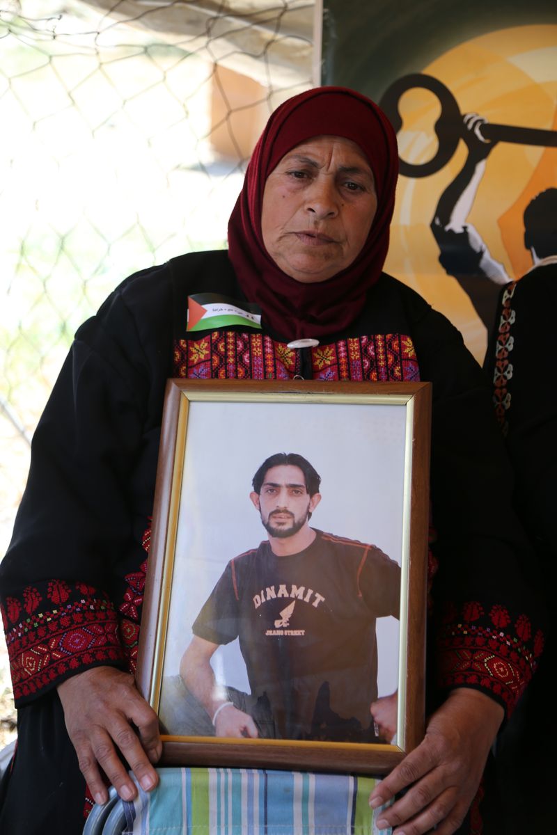 © Ursula Mindermann - Image from the Hungerstriking men at Palestine photography project