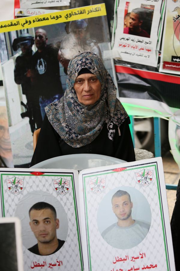 © Ursula Mindermann - Image from the Hungerstriking men at Palestine photography project