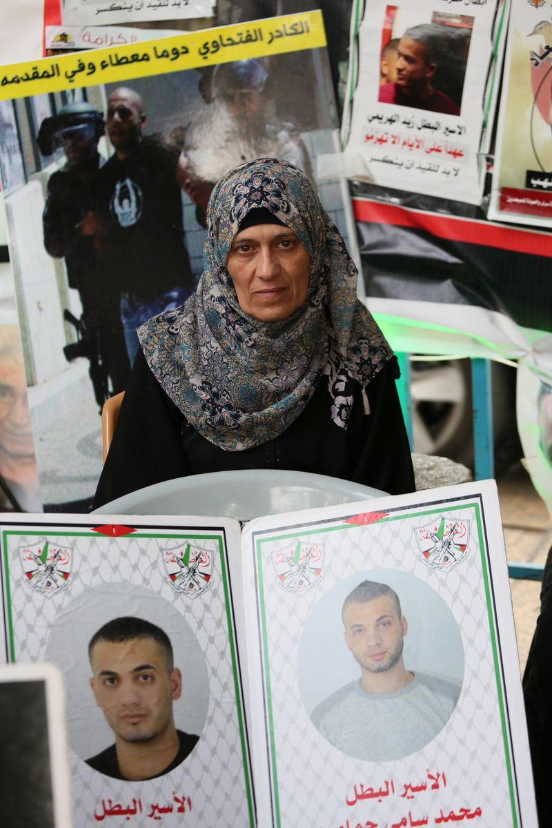 © Ursula Mindermann - Image from the Hungerstriking men at Palestine photography project