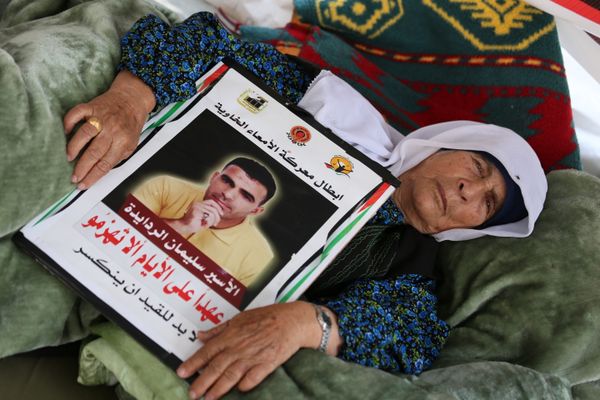 © Ursula Mindermann - Image from the Hungerstriking men at Palestine photography project