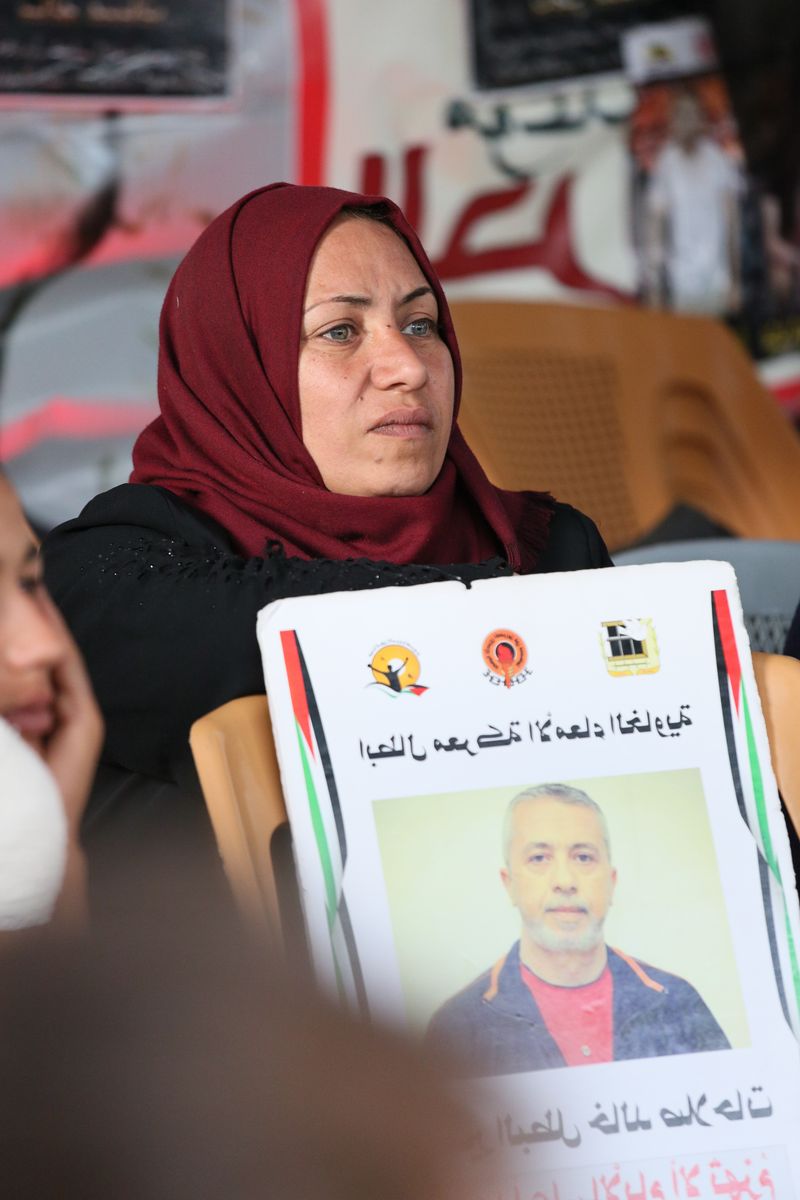 © Ursula Mindermann - Image from the Hungerstriking men at Palestine photography project