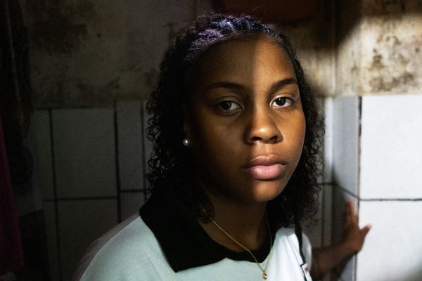© Sabine van Wechem - Thay at her bathroom.