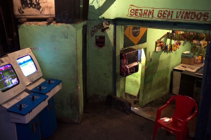 © Sabine van Wechem - A cafe in the favela Vila Cruzeiro.