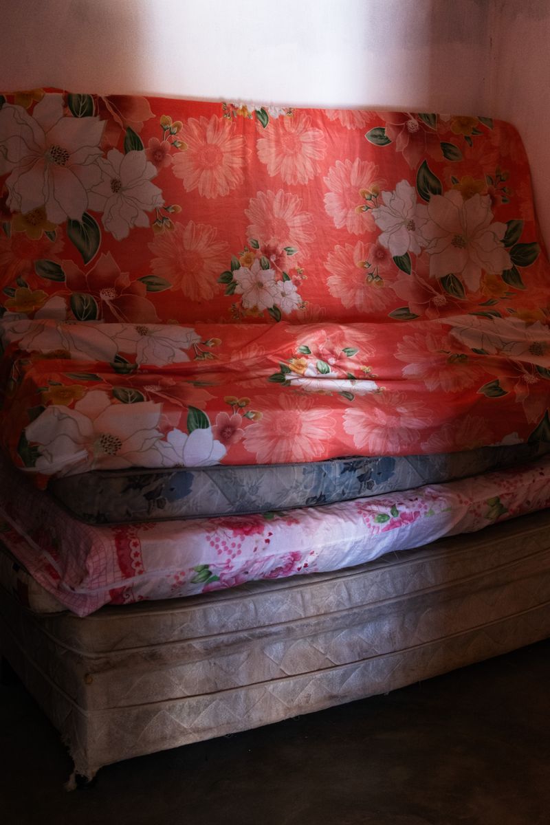 © Sabine van Wechem - Mattresses for extra guests in the house of Lyra.