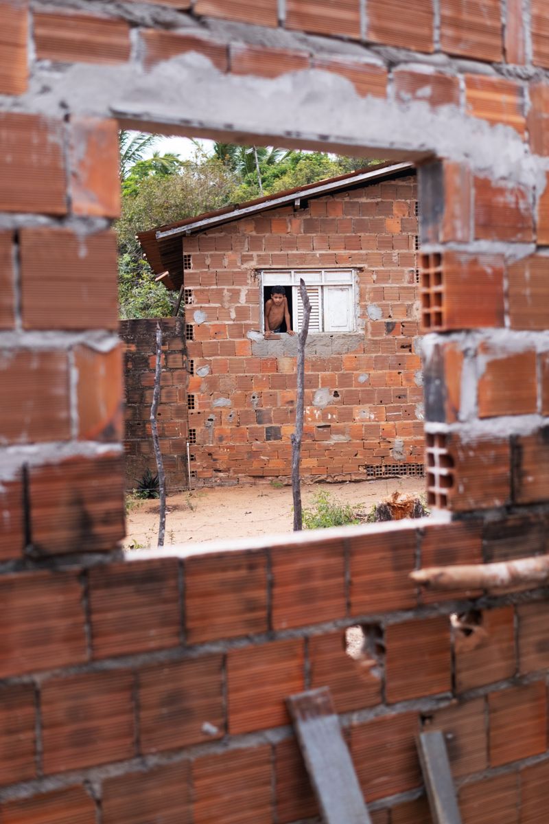 © Sabine van Wechem - Homes are constructed here for people who cannot afford their own.