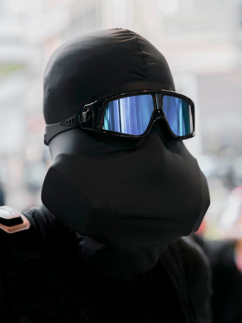 © Thaddé Comar - Comrade 3 (Protesters are ironically using this communist terme to define each others. )