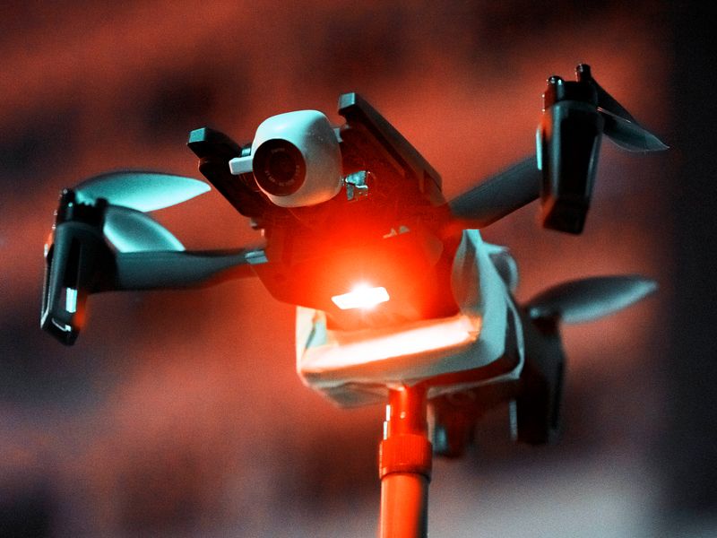 © Thaddé Comar - The Wizard (Nickname from DOTA game for drones used by protesters. )