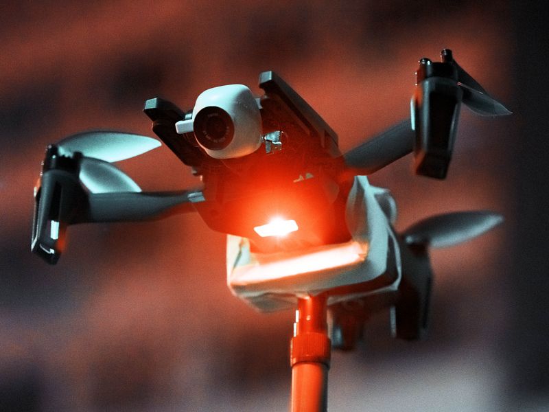 © Thaddé Comar - The Wizard (Nickname from DOTA game for drones used by protesters. )