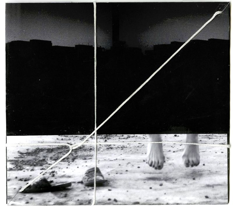 © Zahra Babaei - Untitled, collage, 10x10", 2023