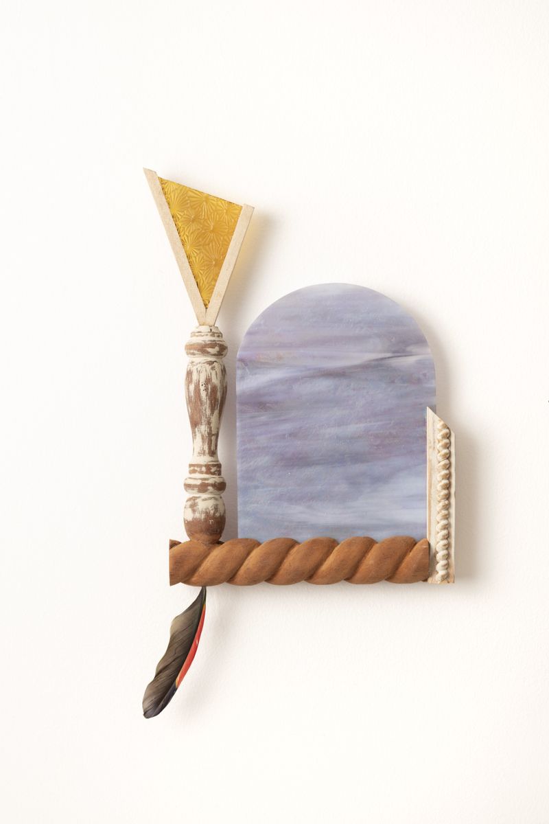 © CLARA DE TEZANOS - Bird scandal in the Garden II, Objets trouvés