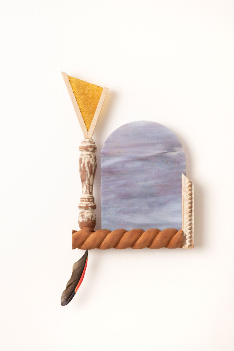 © CLARA DE TEZANOS - Bird scandal in the Garden II, Objets trouvés