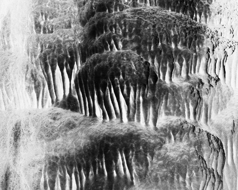 © Adam Thorman - 2025. VOID. An inversion from inside a cavern.