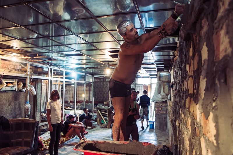 © Massimo Branca - Image from the Inside Outside Under Bucharest photography project