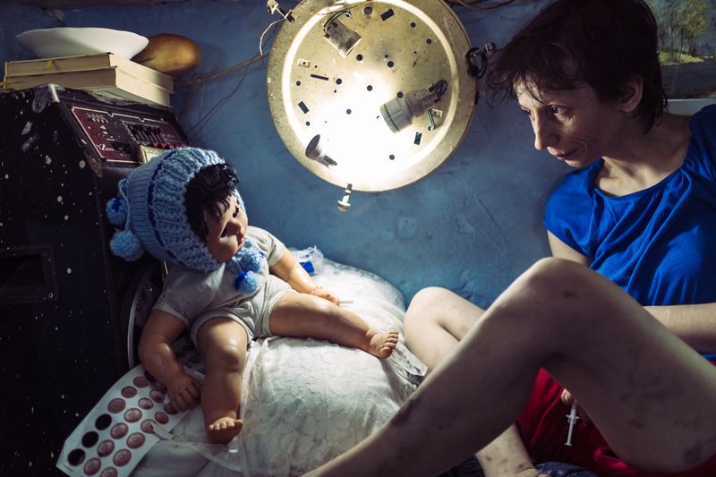 © Massimo Branca - Image from the Inside Outside Under Bucharest photography project