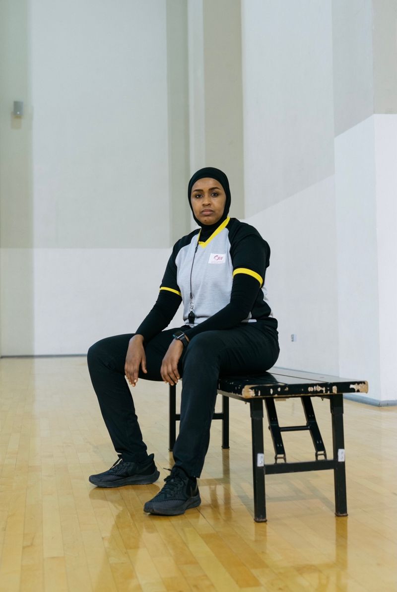 © Adriane de Souza - Amal in her referee uniform